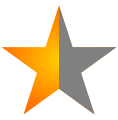 RatingStar Half.svg