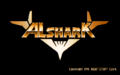 Alshark PC9801VM Title.png